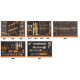 Assortiment van 106 fietsonderhoudsgereedschappen