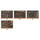 5988L/4M273 delig assortiment gereedschappen in EVA foam inlegbakken
