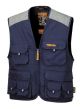 werkvest TC twill blauw/grijs