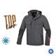 Beta 7670G Anorak jas vervaardigd uit Oxford polyester 300D, waterafstotend, PU-coating, antraciet grijs, voorheen 7904N