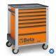 Beta BW 2400S 7/E-S Gereedschapswagen met 7 laden en 240-delig assortiment gereedschappen Oranje NIEUW!!