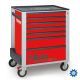 Beta BW 2400S 7/E-S Gereedschapswagen met 7 laden en 240-delig assortiment gereedschappen Rood NIEUW!!