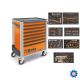 Beta  BW 2400S 8/E-L Gereedschapswagen Beta EASY met 8 laden 398 Delig