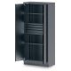 RSC50 2.0 A2/3C New Plaatstaal tweedeurs gereedschapskast met 3 laden, voor werkplaatsinrichting RSC50 2.0