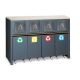 Beta C45PRO 2.0 RD/W afvalinzamelmodule met multiplex werkblad 615mm diepte