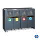Beta C45PRO 2.0 RD/X afvalinzamelmodule RVS blad 615mm diepte