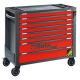 Gereedschapswagen met 8 laden, met anti-omval beveiliging, breed model  RSC24AXL/8 New-Rood (RAL 3000)