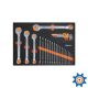 MM11 Zachte foam inlegbak met ringsteeksleutels
