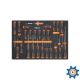 MM210 Foam inlegbak met Beta Easy schroevendraaiers voor sleuf, Phillips® en Torx® schroeven