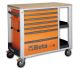 mobiele werkbank met 7 laden en 2 zijvakken