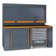 C55PB-PRO/8 Werkplaats samenstelling RSC55 C55B C57C7 C55MA C55PS met werkbladdiepte van 760mm