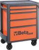 Gereedschapswagen RSC24  ABS met 5 laden versterkt werkblad-Oranje (RAL 2011) FO