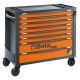 Gereedschapswagen met 8 laden, met anti-omval beveiliging, breed model  RSC24AXL/8 New 