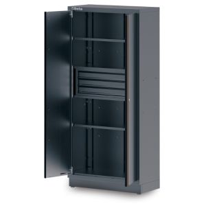 RSC50 2.0 A2/3C New Plaatstaal tweedeurs gereedschapskast met 3 laden, voor werkplaatsinrichting RSC50 2.0