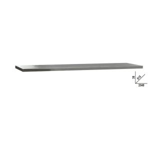 Beta C45PRO 2.0 PXE/3-2,0MT New Werkblad C45PRO 2.0 van roestvrij staal gecoat MDF, 2040x615 mm