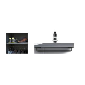 RSC50 2.0 A1/RB59 Binnenplank voor gereedschapskast RSC50 A1, met kledingrek