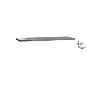 RSC50 2.0 PX/2-1,5MT New Werkblad 1,5 m lang van RVS gecoat MDF, voor werkplaatsinrichting RSC50 2.0