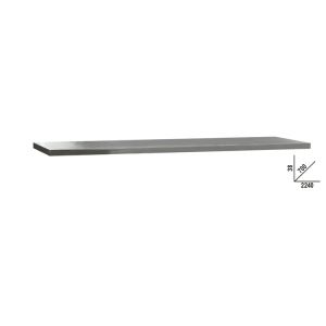 RSC50 2.0 PX/3-2,2MT New Werkblad 2,2 m lang van RVS gecoat MDF, voor werkplaatsinrichting RSC50 2.0