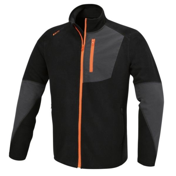 BK Beta Beta werkkleding Stretch fleece trui lange ritssluiting
