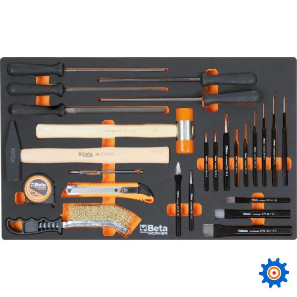 Power Tool Organizer Wandmontage - 150 lbs Belasting 3 Lagen Opbergrek met 7 Boorhouders voor Boren Draadloos Gereedschap. Heavy Duty Iron Garage Tool Organizer Opslag voor Werkplaats Schuur Pegboard